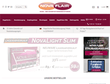 Tablet Screenshot of novaflair.de